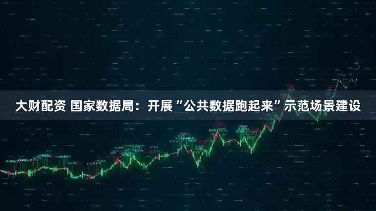 大财配资 国家数据局：开展“公共数据跑起来”示范场景建设